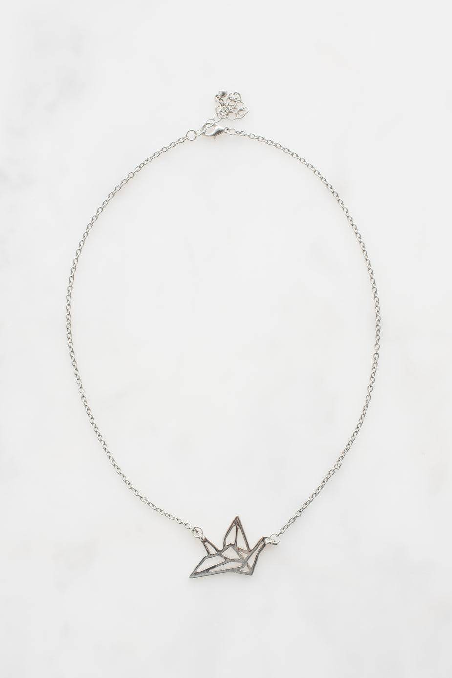 Origami Crane Necklace - Raymond Coffee